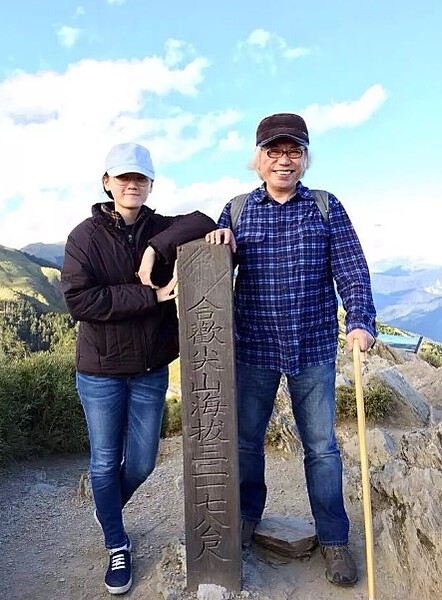 林靖恩與李坤城。 圖/擷自臉書