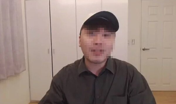 兩名清大校友日前在臉書指控就讀清大時遭當時任教的民運人士王丹性騷擾，其中一名徐姓男子昨晚在臉書開直播，說出王丹更多騷擾行徑。記者王駿杰／翻攝自臉書
