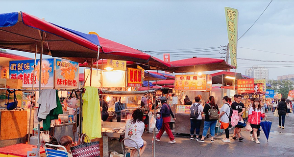 台南大東夜市。圖/翻攝自Google maps