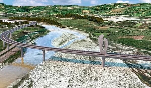 台中市建設局宣布,東豐快速道路第3標完工後,將分段先行通車,預計可從石岡到東勢市區的豐勢路。圖/台中市建設局提供