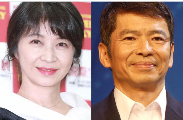 田中佐美子（左）和深澤邦之結束28年婚姻。圖／摘自推特