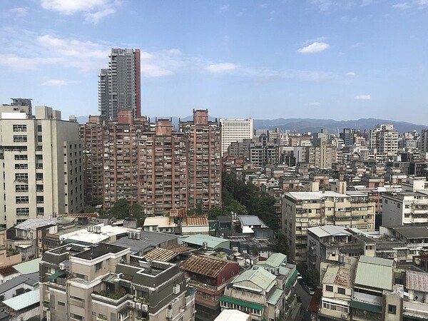 大台北房屋景觀。圖／報系資料照