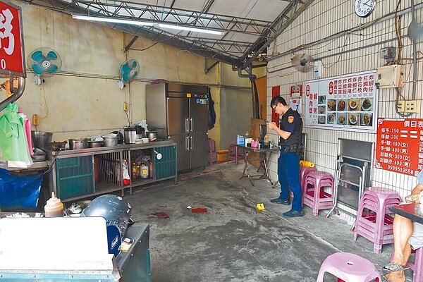 警方在現場採集到1枚彈殼,比對與死者體內數量相符。(警方提供)