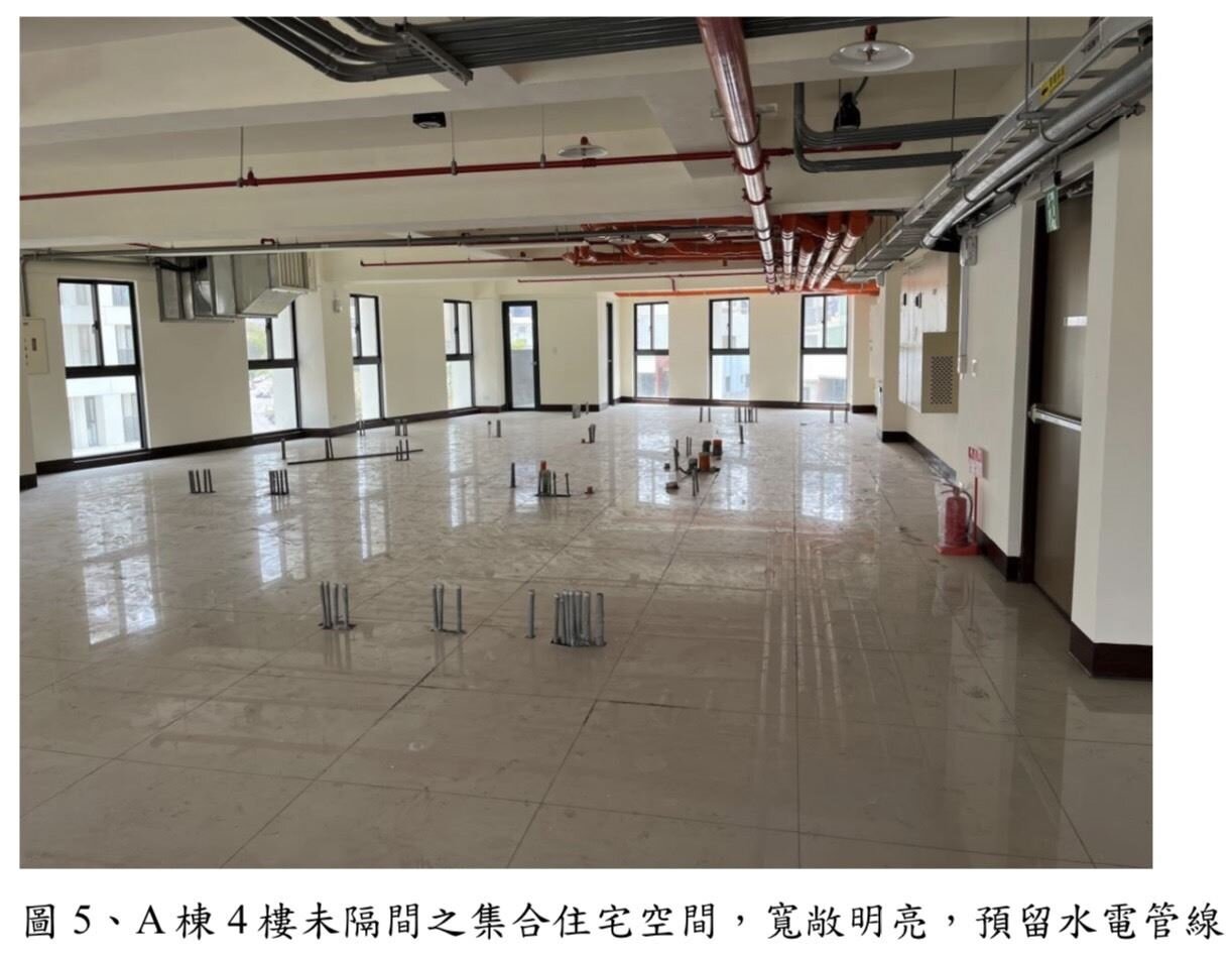 凱旋青樹社宅本次招租4樓集合住宅空間。圖/高雄市都發局提供