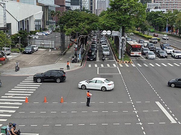 優化分流維護用路人權益，中市府調整7期商圈交管措施。圖／台中市府提供
