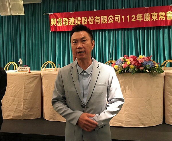 興富發副總廖昭雄。記者游智文/攝影