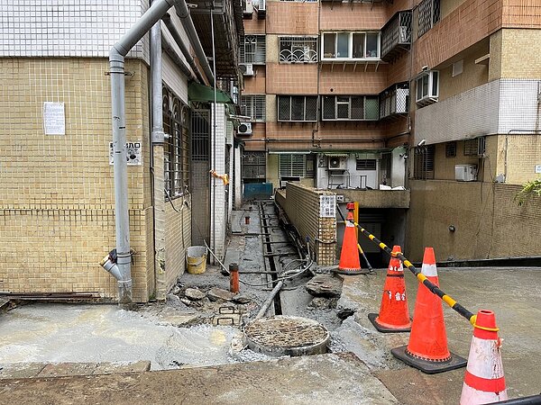 內湖區康寧里接管率突破六成。圖/北市府提供