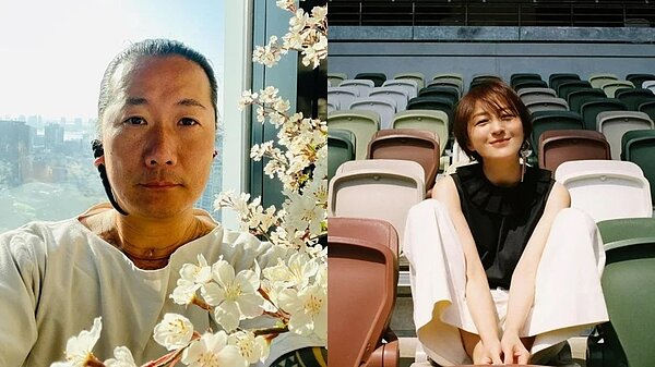 廣末涼子與老公Candle JUNE。 圖／擷自IG
