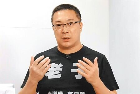 
被控強吻台北市議員鍾沛君的名嘴朱學（見圖），台北地檢署已列被告偵辦。（本報資料照片）
