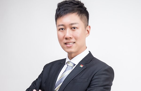 信義房屋中科世貿店專案經理曾健瑋。圖/曾健瑋提供