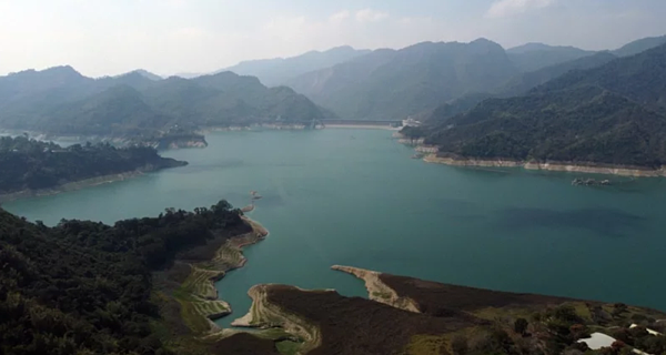 曾文水庫示意圖。聯合報資料照片
