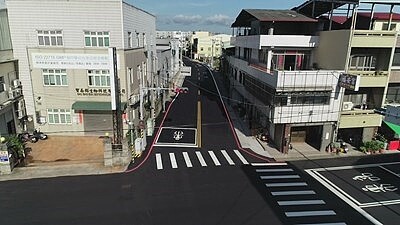 霧峰區六股路，中正路路口至六股一號橋拓寬今通車。圖／台中市建設局提供