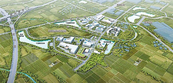 籌備長達3年,南科三期擴建案29日將舉行動土典禮。圖為南科三期擴建模擬示意圖。圖/台南市政府提供