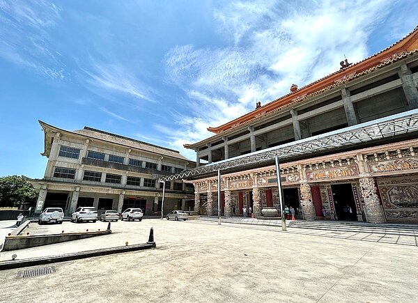 石門珊瑚貝殼廟。圖/好房網News記者蔡佩蓉攝影