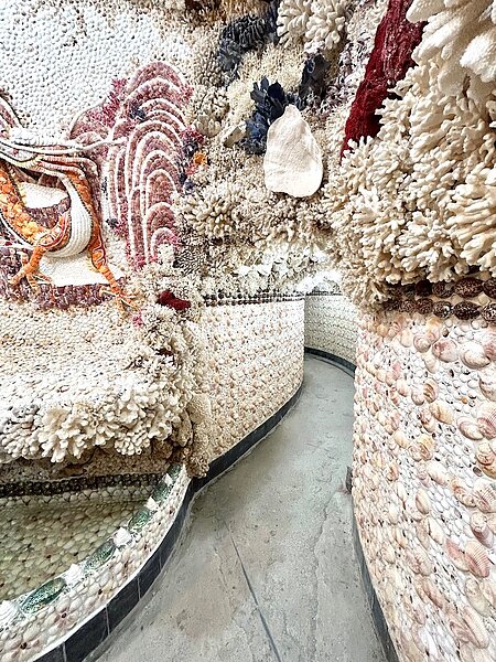 石門珊瑚貝殼廟。圖/好房網News記者蔡佩蓉攝影