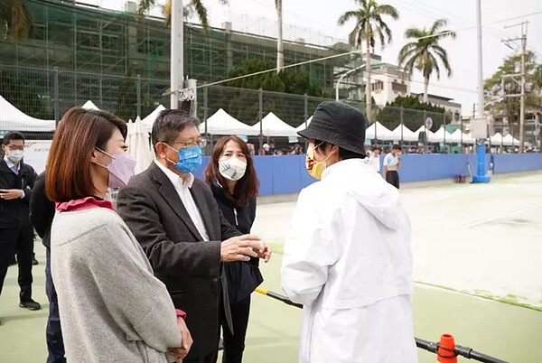 今年3月新竹縣主辦全中運卻因網球場地問題造成小選手受傷，楊文科原本預計3月7日至3月14日的紐西蘭考察緊急喊卡。圖／聯合報系資料照
