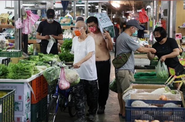 台北農產公司第一果菜批發市場。圖／聯合報系資料照
