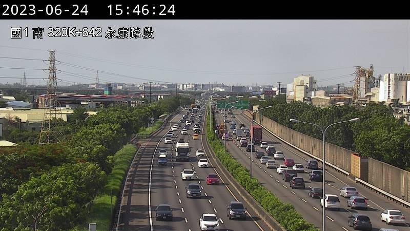 高公局統整今日11處易壅塞路段。示意圖／高速公路局提供
