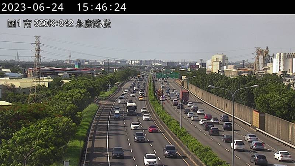 高公局統整今日11處易壅塞路段。示意圖／高速公路局提供

