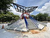 新港公園斥資2300萬元翻新　將打造紅色大型遊具