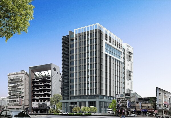 新北三重舊工業區轉型科技聚落模擬圖。圖/新北市府提供