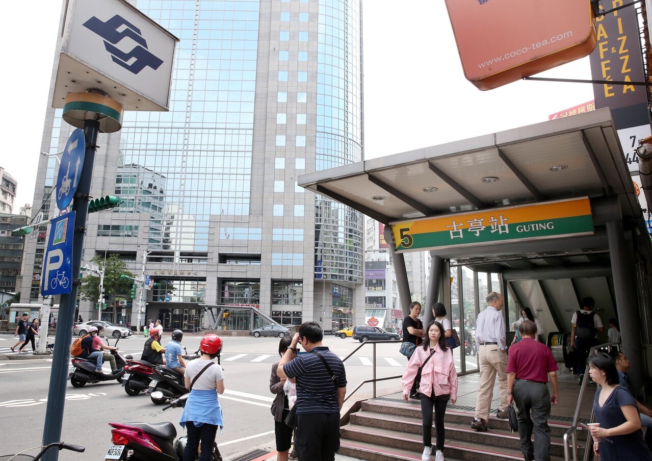 捷運古亭站。記者侯永全／攝影 