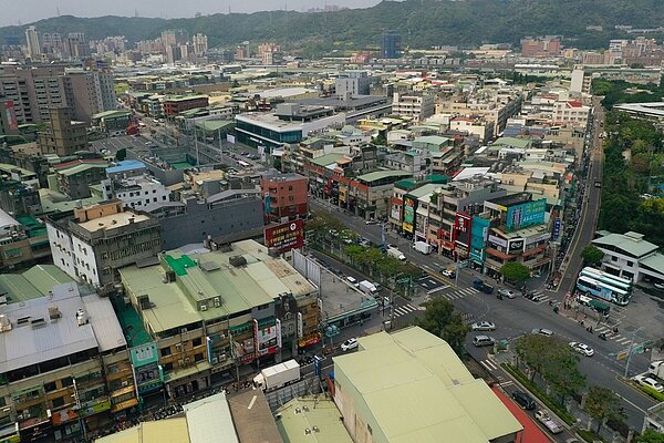 捷運輔大站附近現況。圖/新北市政府提供
