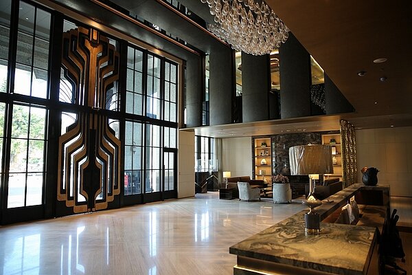 「冠德羅斯福」擁有皇家宮殿金奢般的公設空間。圖/好房網News資料照,業者提供