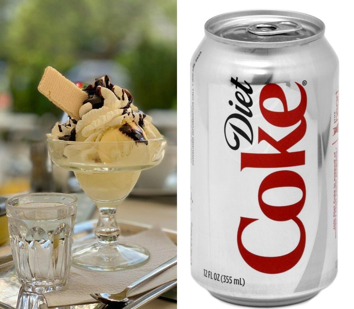 包含健怡可樂、冰淇淋與口香糖在內,普遍使用的人工甜味劑「阿斯巴甜」(Aspartame)將被宣告為可能對人類存在癌症風險。示意圖/維基百科