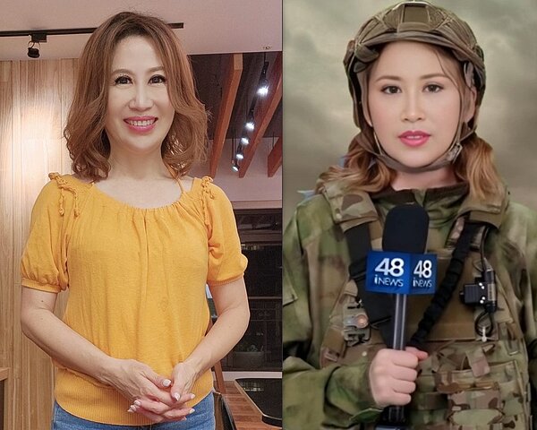 AI主持人「克隆娟」,將於7月1日在48台「iNews新聞台」首度露面,並與陳斐娟共同主持。圖/擷取自阿娟的FreeStyle 主持人陳斐娟臉書