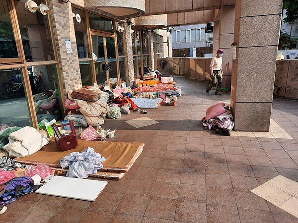 4月份巡查西盛公園(改善前)。圖/區公所提供