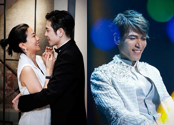 蕭敬騰近年積極赴陸發展,近期更曬出與經紀人求婚的天大喜訊。反觀昔日戰友楊宗緯,在節目中自爆現況。圖/截自蕭敬騰、楊宗緯臉書