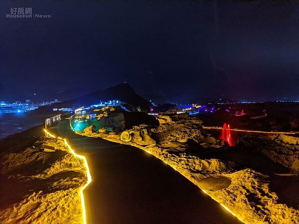 野柳地質公園夜訪女王3