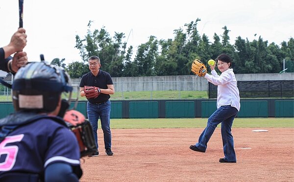 全國首座台中國際壘球運動園區今啟用。圖/台中市運動局提供