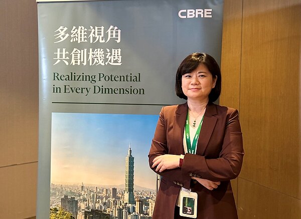 世邦魏理仕中國華東區董事總經理朱幸兒。圖／好房網News記者蔡佩蓉攝影