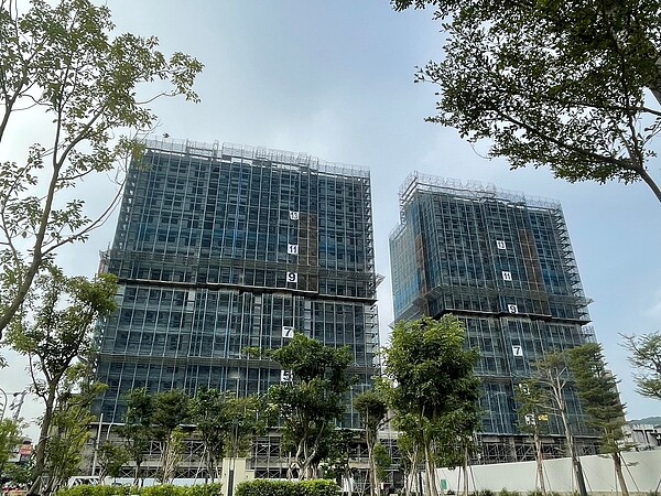 泰山中山段青年社會住宅新建統包工程外觀。圖/新北城鄉局提供