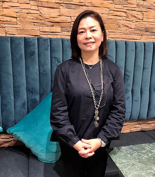 華泰名品城董事長兼總經理梁曙凡。圖/好房網News記者蔡佩蓉攝影