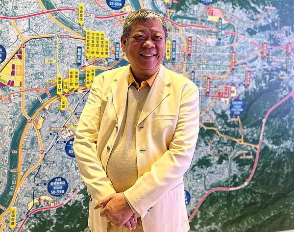 甲山林集團董事長祝文宇。圖／好房網News記者蔡佩蓉攝影