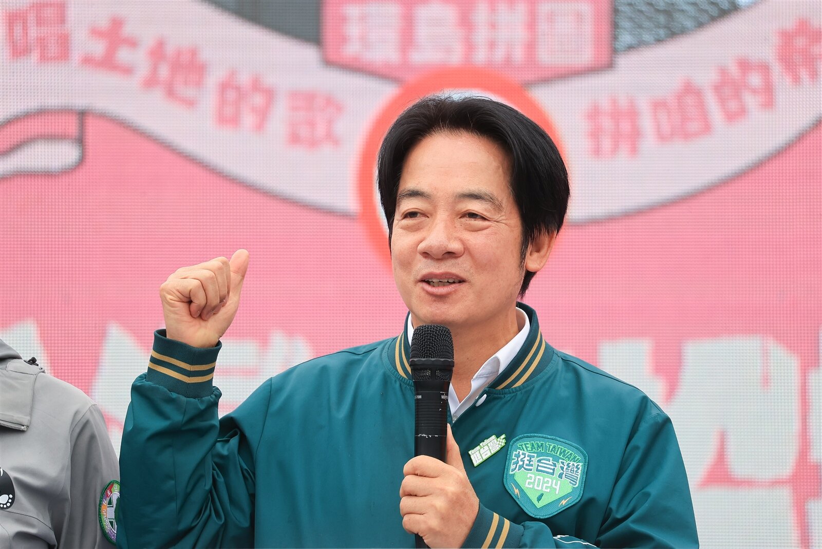 民進黨總統候選人賴清德。記者余承翰/攝影