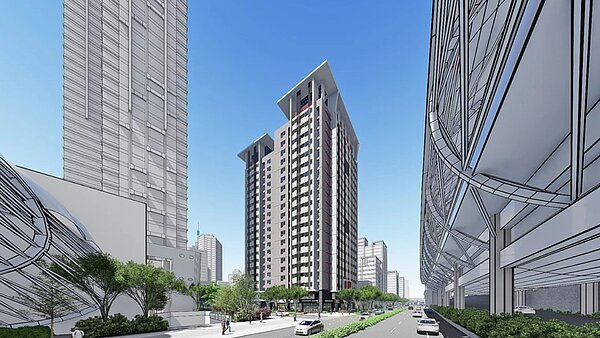 新北市三重區三重段停車場及青年社會住宅新建統包工程日前上網招標,採購金額約27億元。完工示意圖/新北市城鄉局提供