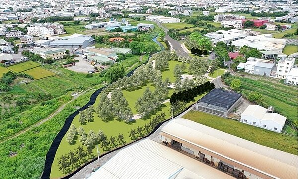 台中市自108年以來已完成14座公墓轉型公園，25日潭子區第3及第4公墓舉行開工祈福典禮，預計明年6月完工。圖／台中市政府提供