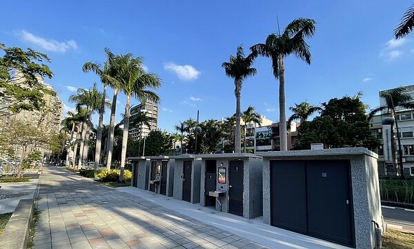 新竹市中央公園公廁啟用。圖／新竹市政府提供