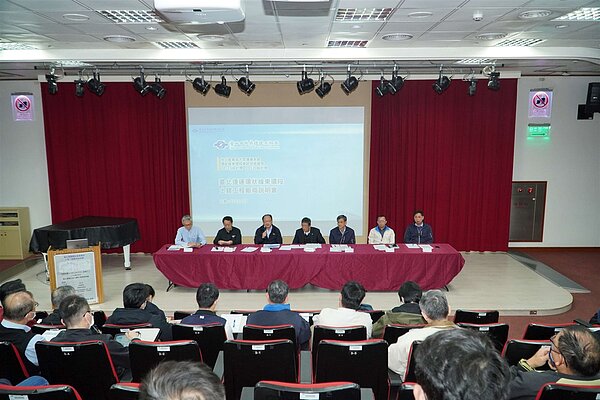 臺北捷運局舉辦東環段土建標工程說明會。圖/台北市政府提供