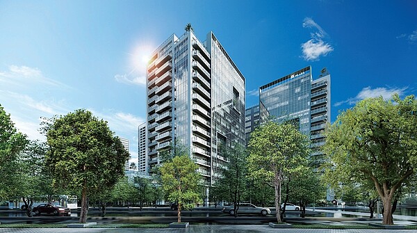 青埔再掀話題!科技業「這招」買商辦 價格漂亮又吸科技新貴 新普科技斥資5億餘元購置於桃園高鐵青埔特區的辦公室森Plaza預售案,價格實惠。圖/仲量聯行提供