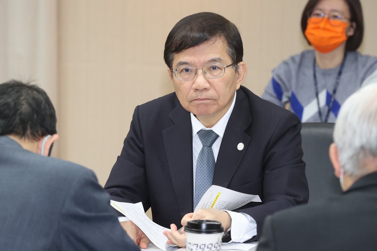 交通部部長王國材。記者林伯東/攝影