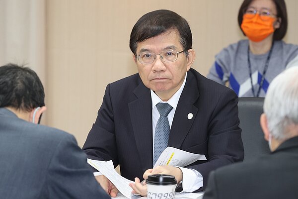 交通部部長王國材。記者林伯東／攝影 