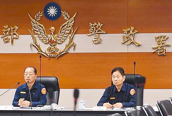 警政署長黃明昭29日表示,警察同仁努力維護治安、打擊犯罪,才能獲得民眾高度肯定。(警政署提供/林郁平台北傳真)