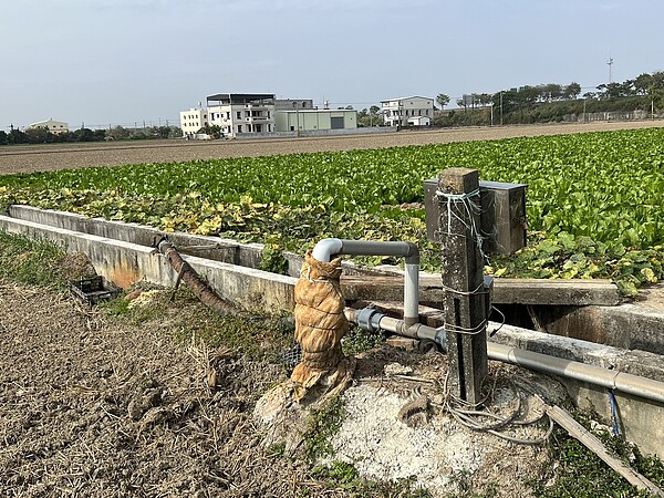 雲林縣大埤鄉為全台面積最大稻作鄉鎮,因部分地區非灌區,僅能抽取地下水,近年地層下陷面積逐漸擴大。記者陳雅玲/攝影
