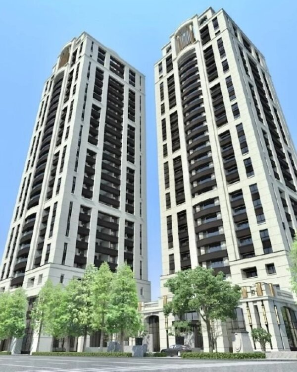「桂田磐古1」是善化第一棟SRC超高層大樓。圖／桂田集團提供
