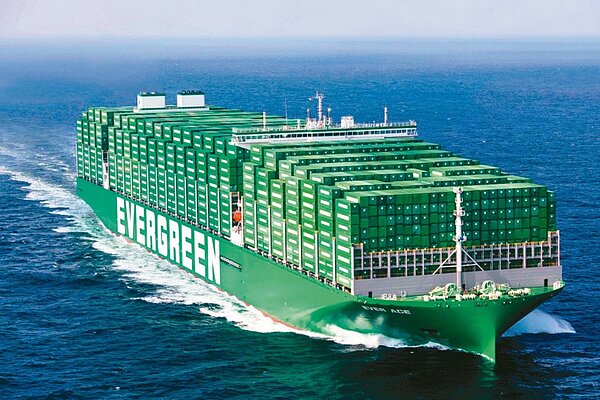 網友討論長榮海運填息。 圖/聯合報系資料照片